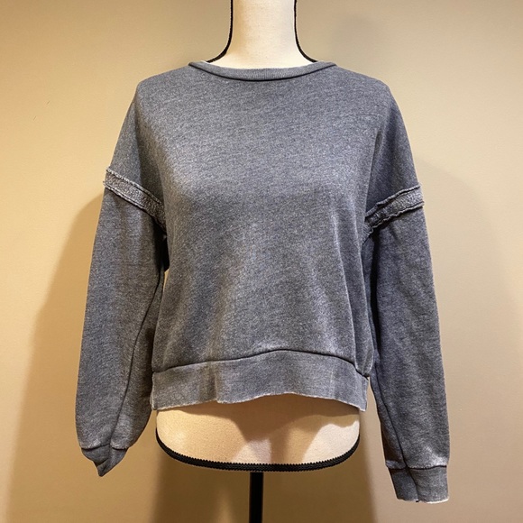 Vintage Havana Reverse Seam Knit Sweatshirt - Picture 2 of 9